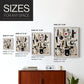 Abstract Series CLXVIII - Restickable Framed Art Set