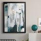 Sea Cavern Strata I - Modern Framed Canvas Print