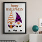 Halloween Gnomes - Modern Framed Canvas Print
