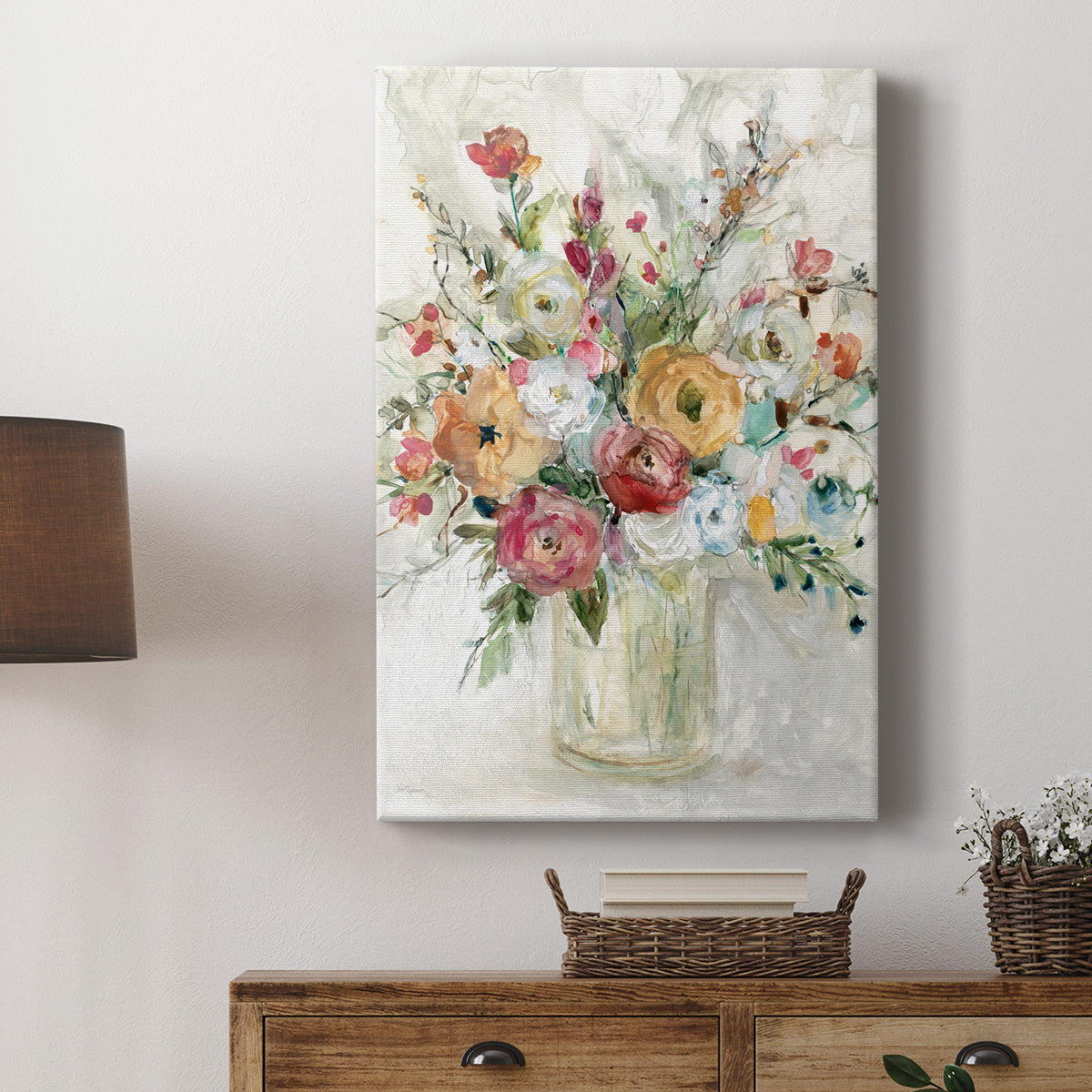 Contemporary Bouquet - Canvas Art Print