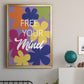 Free Your Mind - Modern Framed Canvas Print
