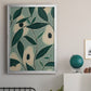 Monochrome Avocados - Modern Framed Canvas Print