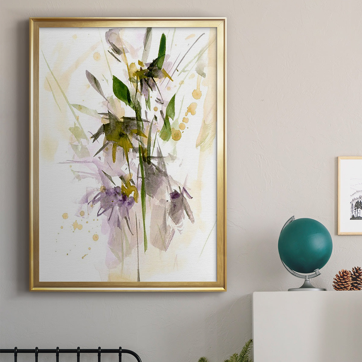 After Rain I - Modern Framed Canvas Print