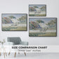 Comblat-le-Château, the Meadow, Opus 161, 1887 - Floater Framed Canvas Print
