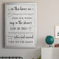 In This Bathroom - Modern Framed Canvas Print
