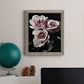 Rose Noir I - Premium Canvas Framed in Barnwood - Ready to Hang