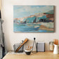 Turquoise Cliff Wall II Premium Gallery Wrapped Canvas - Ready to Hang