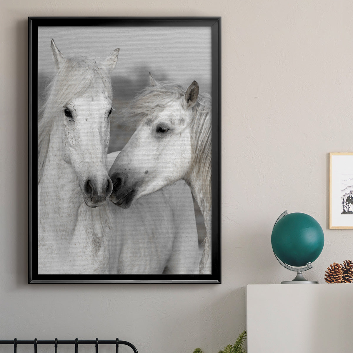 Affection I - Modern Framed Canvas Print