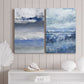 Soft Solace Indigo Premium Gallery Wrapped Canvas - Ready to Hang - Set of 2 - 8 x 12 Each