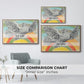 Flying Dove with Rainbow (Colombe volant à l'Arc-en-ciel), 1952 - Floater Framed Canvas Print
