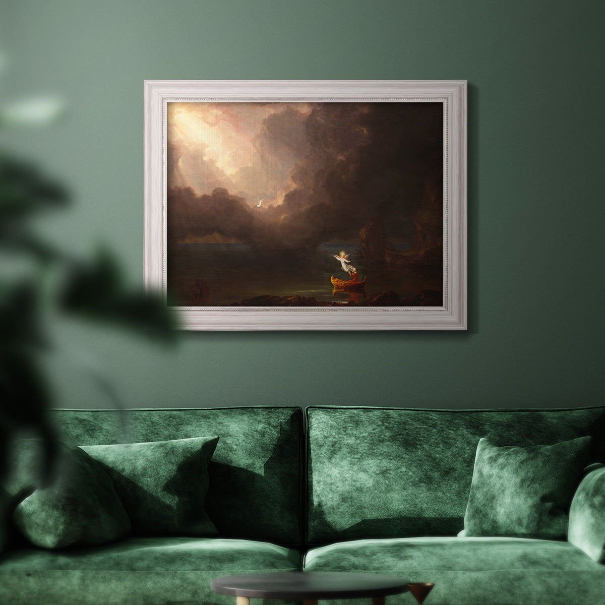 The Voyage of Life - Ornate Framed Canvas Print