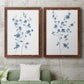 Blue Blossom I - Premium Framed Canvas 2 Piece Set - Ready to Hang