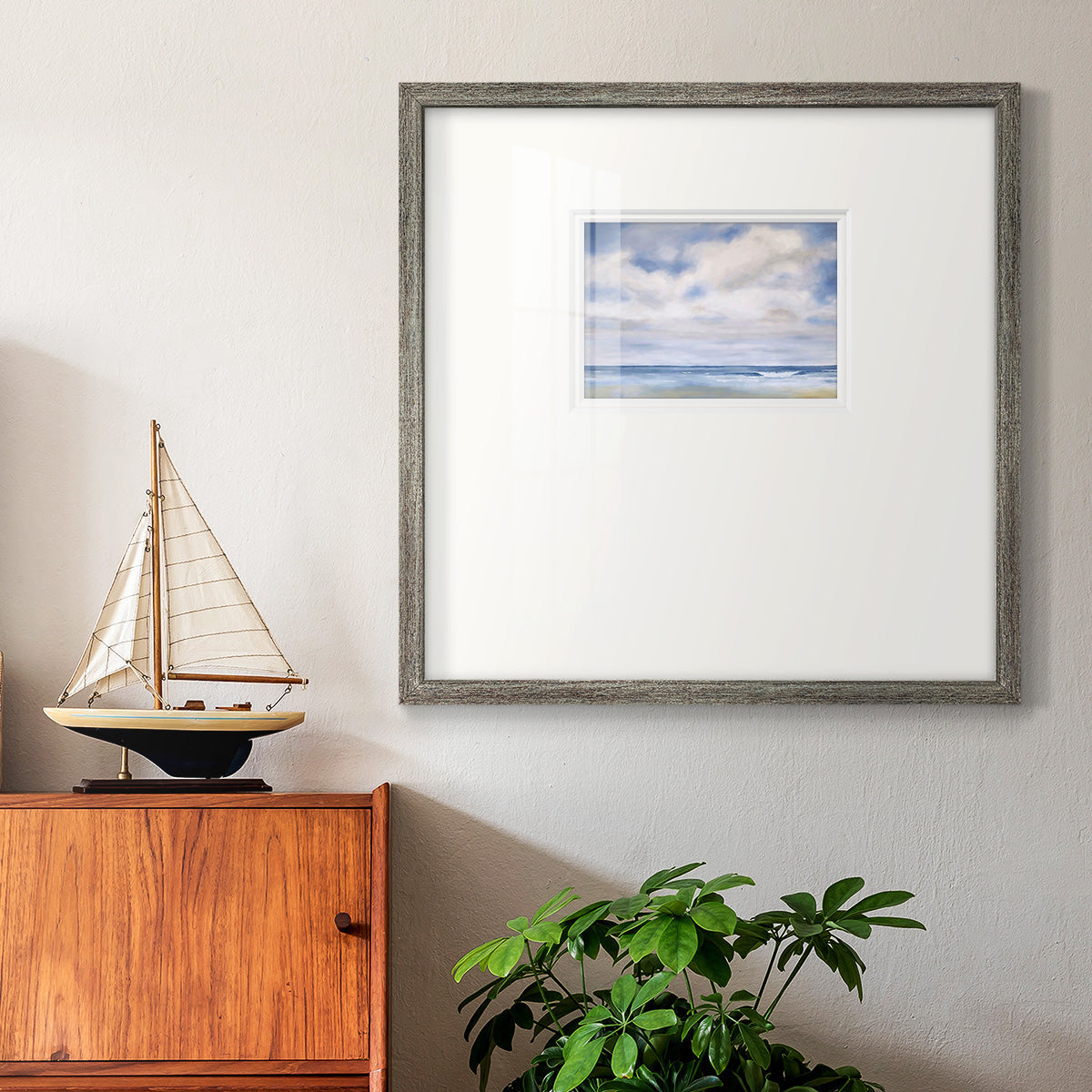 The Wave - Double Matboard Framed Print