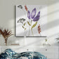 Ultraviolet Bouquet I-Premium Gallery Wrapped Canvas - Ready to Hang