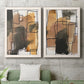 Retro Vibe I - Premium Framed Canvas 2 Piece Set - Ready to Hang