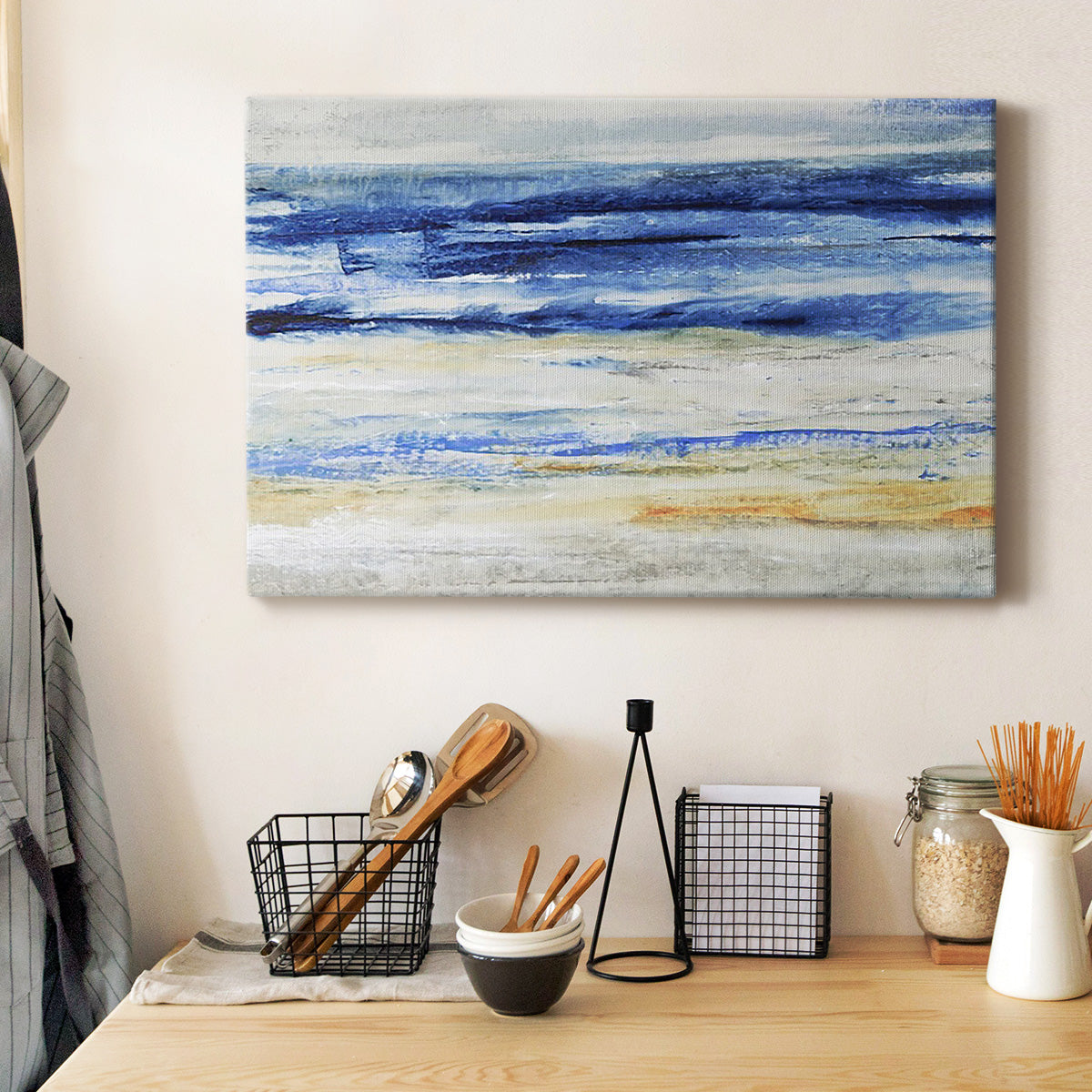 Choppy Seas II Premium Gallery Wrapped Canvas - Ready to Hang