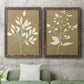 Honey Botanical I   - Premium Framed Canvas 2 Piece Set - Ready to Hang