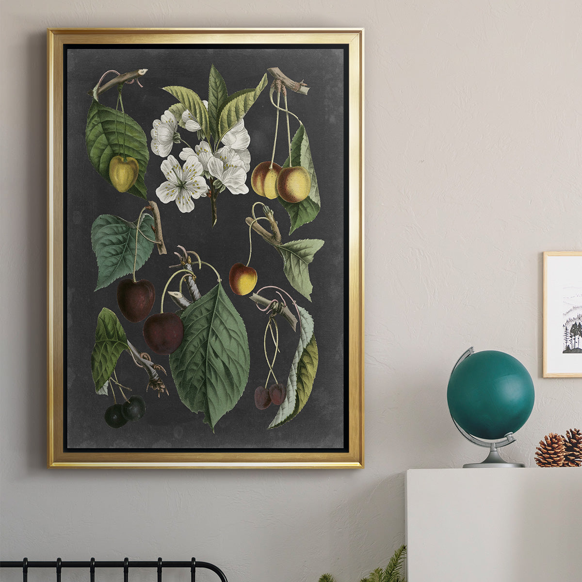 Orchard Varieties II - Modern Framed Canvas Print