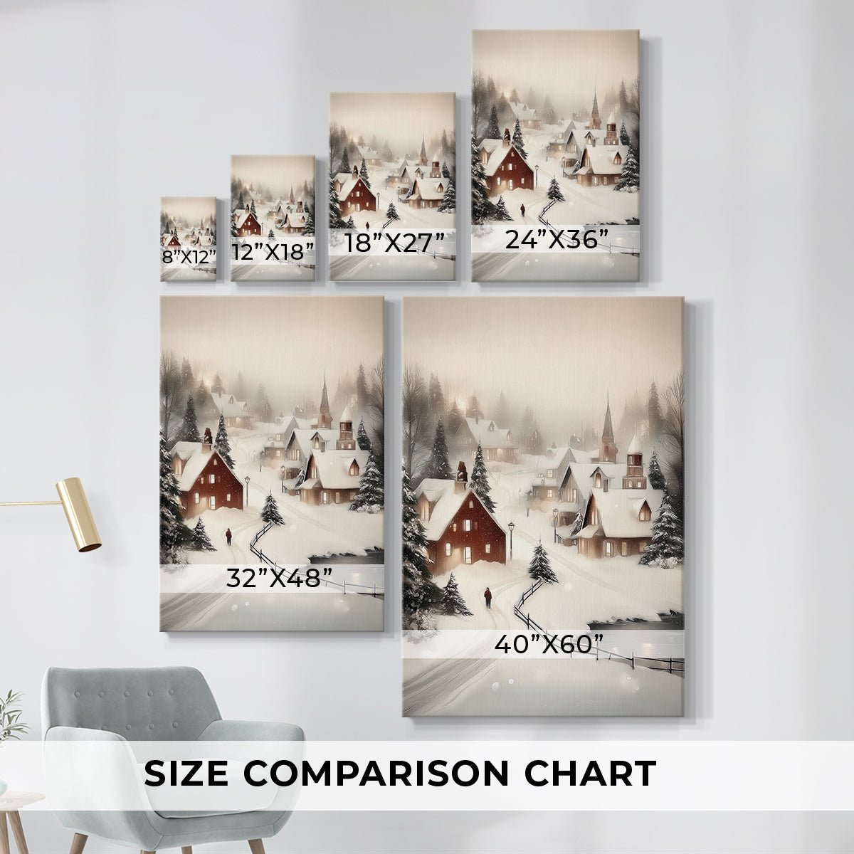 Golden Carol of Dawn - Canvas Art Print