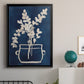 Vessel on Indigo I - Modern Framed Canvas Print