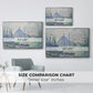 The Golden Horn, Minarets, 1907 - Floater Framed Canvas Print