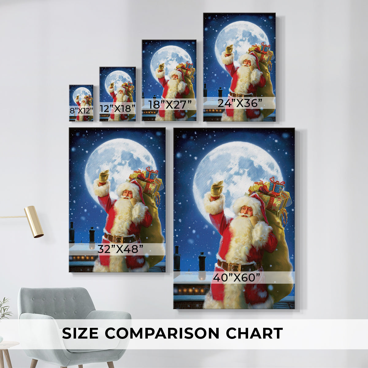 Cathedral of Pale Winter Whisper - Canvas Art Print