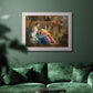 The Muses Urania and Calliope - Ornate Framed Canvas Print
