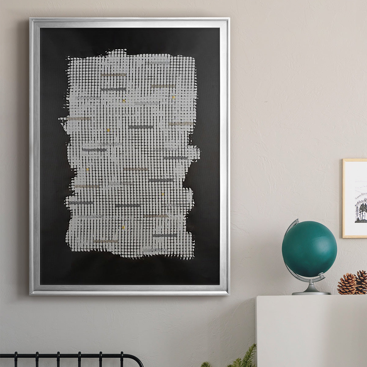 Bits & Bytes I - Modern Framed Canvas Print