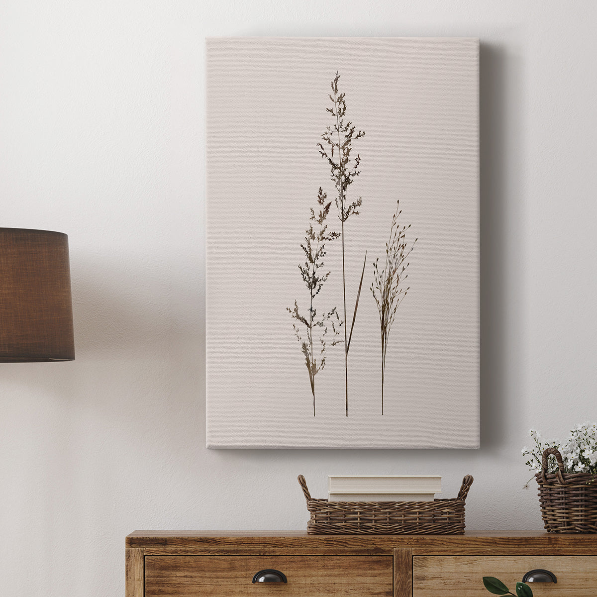 Delicate Stems I - Canvas Art Print