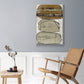 Dim Sum I - Floater Framed Canvas Print
