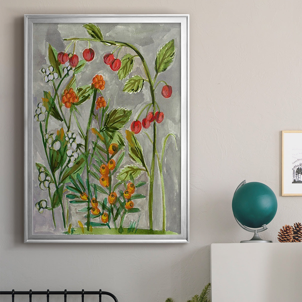 Dear Nature I - Modern Framed Canvas Print