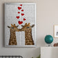 Love is in the Air Collection B - Modern Framed Canvas Print