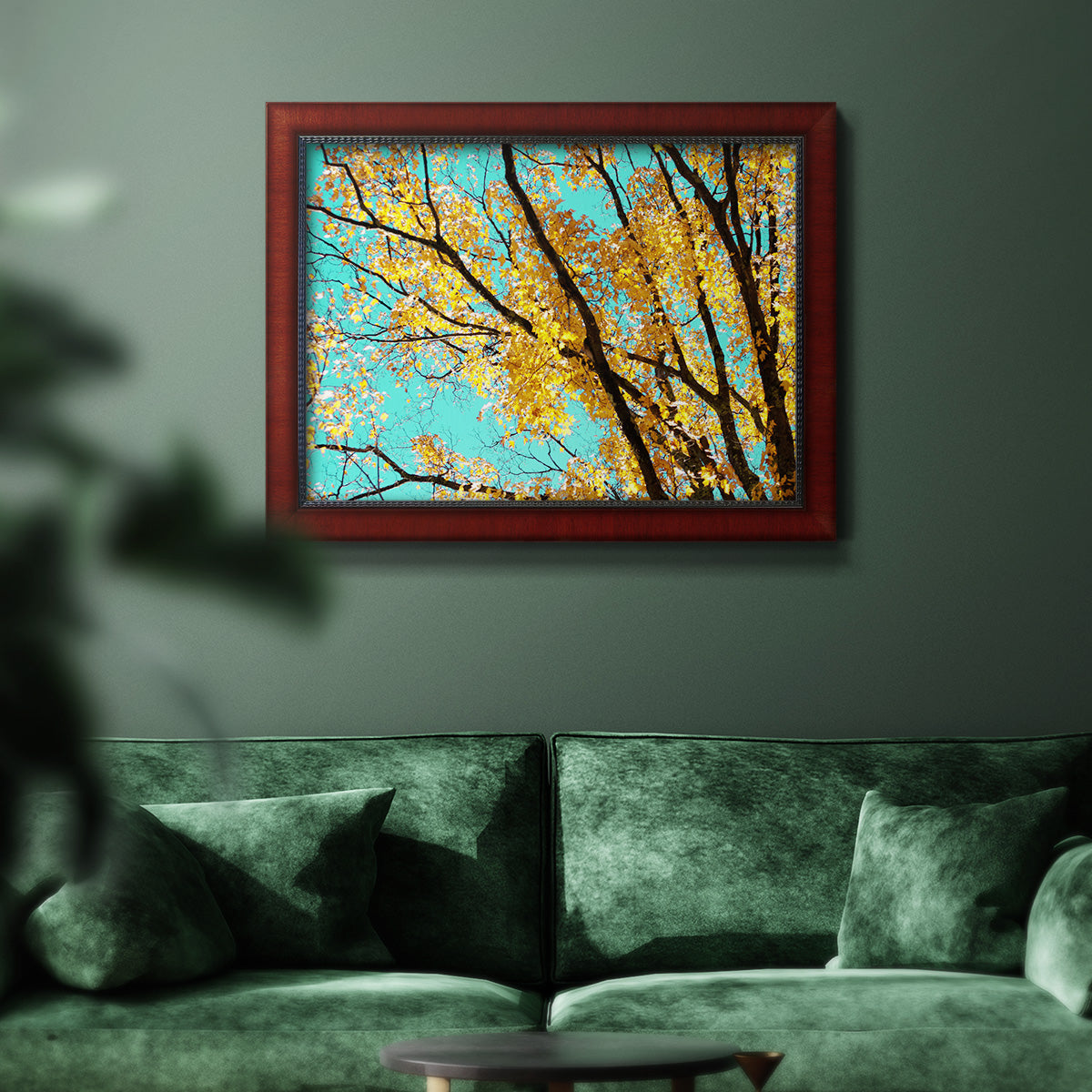 Autumn Tapestry IV Premium Framed Canvas- Ready to Hang