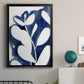 Blue Eucalyptus II - Modern Framed Canvas Print