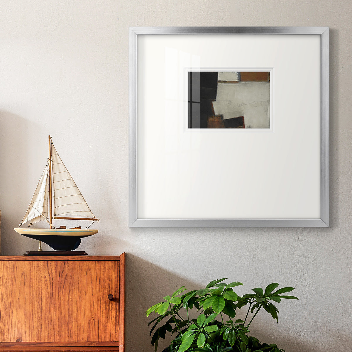 Our Way to Fall Premium Framed Print Double Matboard