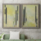 Neutral Assemblage I - Premium Framed Canvas 2 Piece Set - Ready to Hang