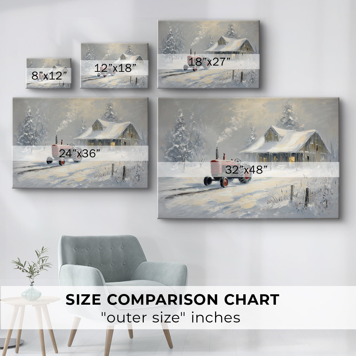 Snowwhite Carol - Canvas Art Print