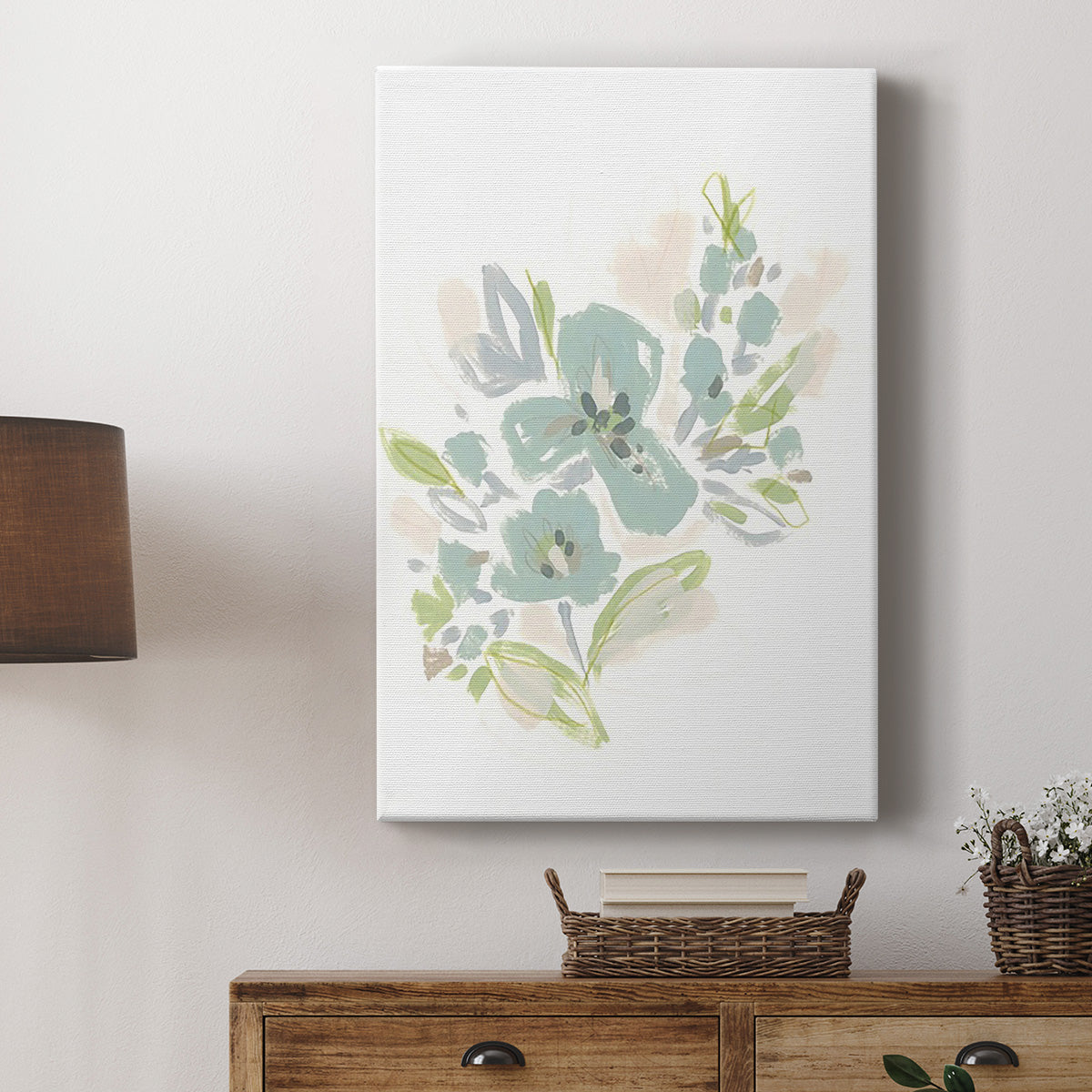 Seafoam Petals III - Canvas Art Print