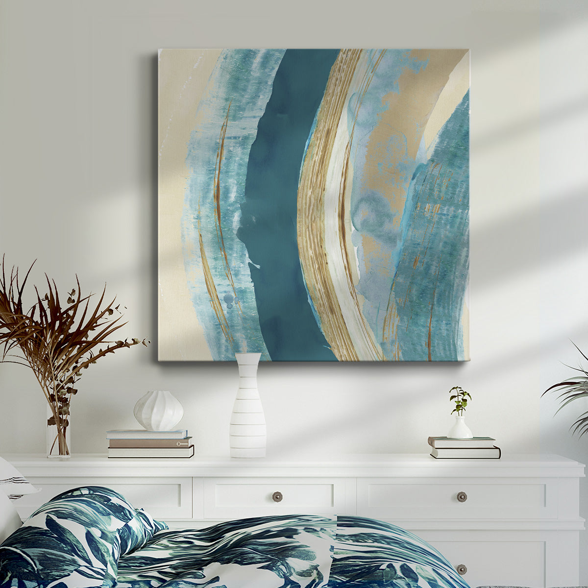 Making Blue Waves II - Canvas Art Print