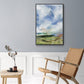 Spring Air II - Framed Premium Gallery Wrapped Canvas L Frame - Ready to Hang