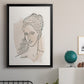 Greek Busts V - Modern Framed Canvas Print