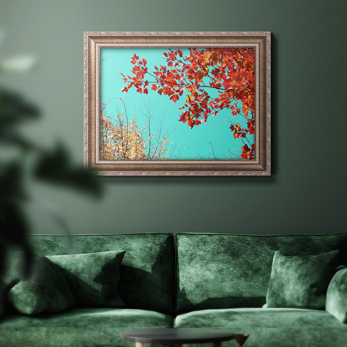 Autumn Tapestry I - Ornate Framed Canvas Print