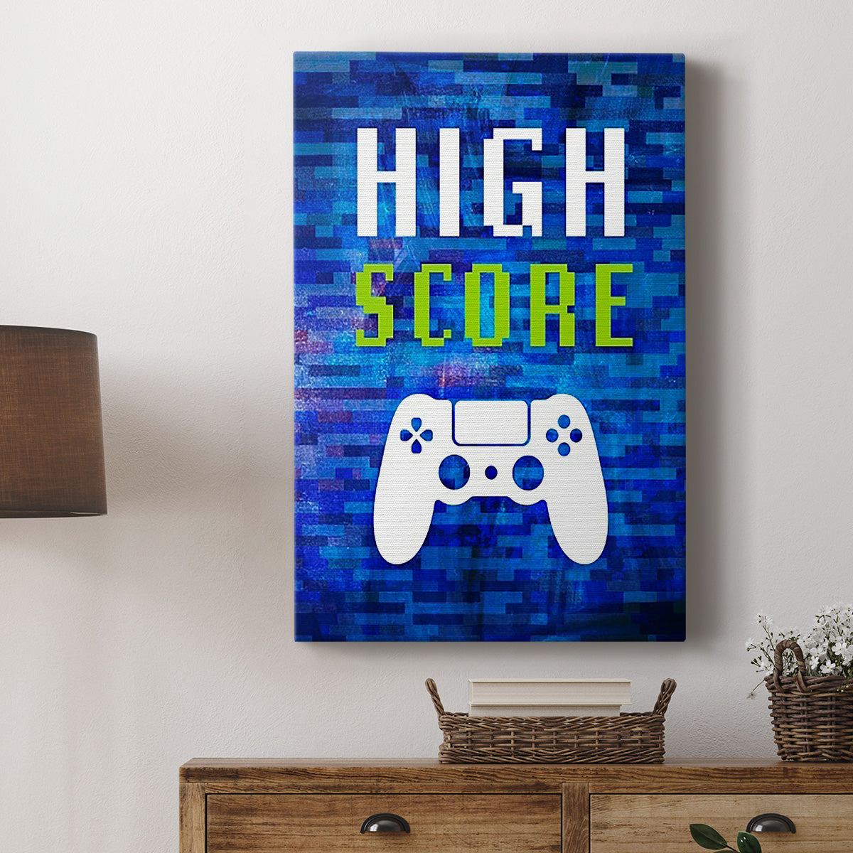 It's Game On I - Canvas Art Print