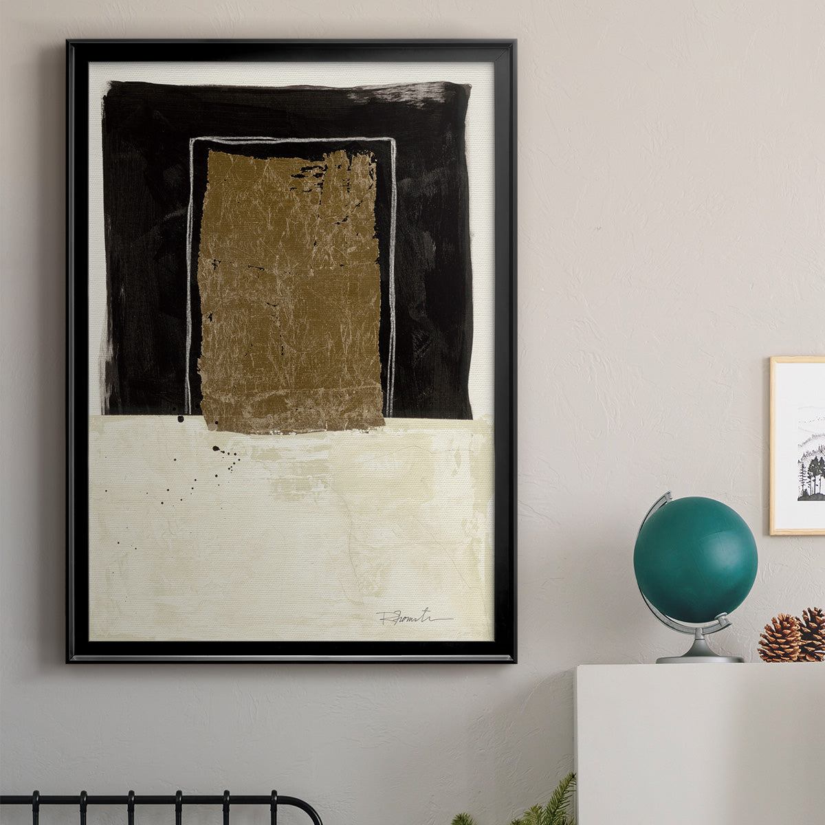 Standing Strong I - Modern Framed Canvas Print