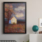 September - Modern Framed Canvas Print