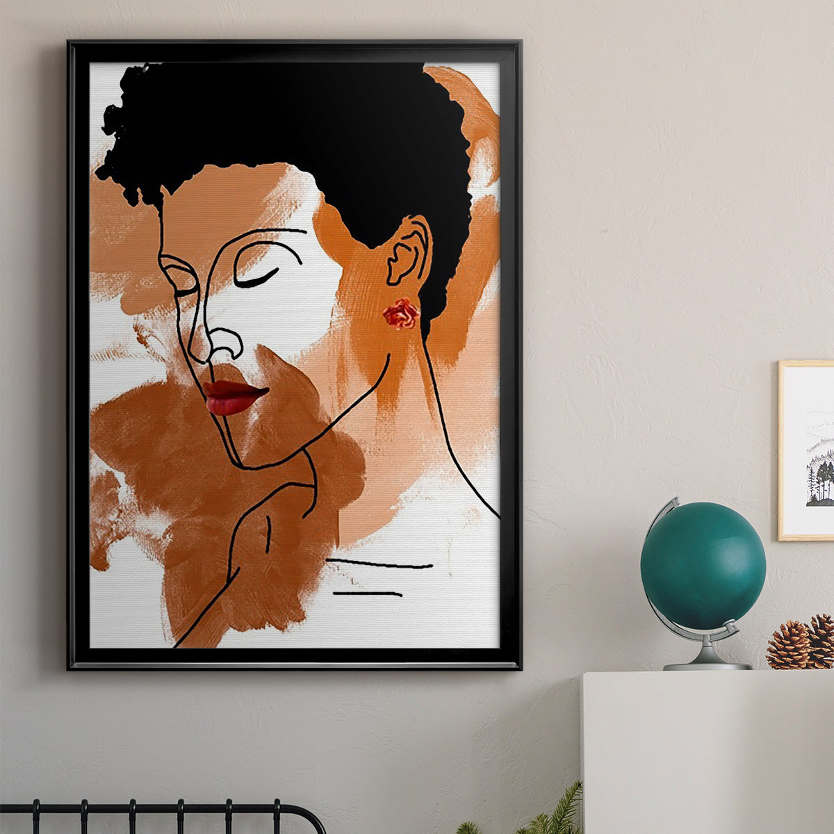 Phenomal Women III - Modern Framed Canvas Print