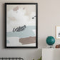 Neutral Wash II - Modern Framed Canvas Print