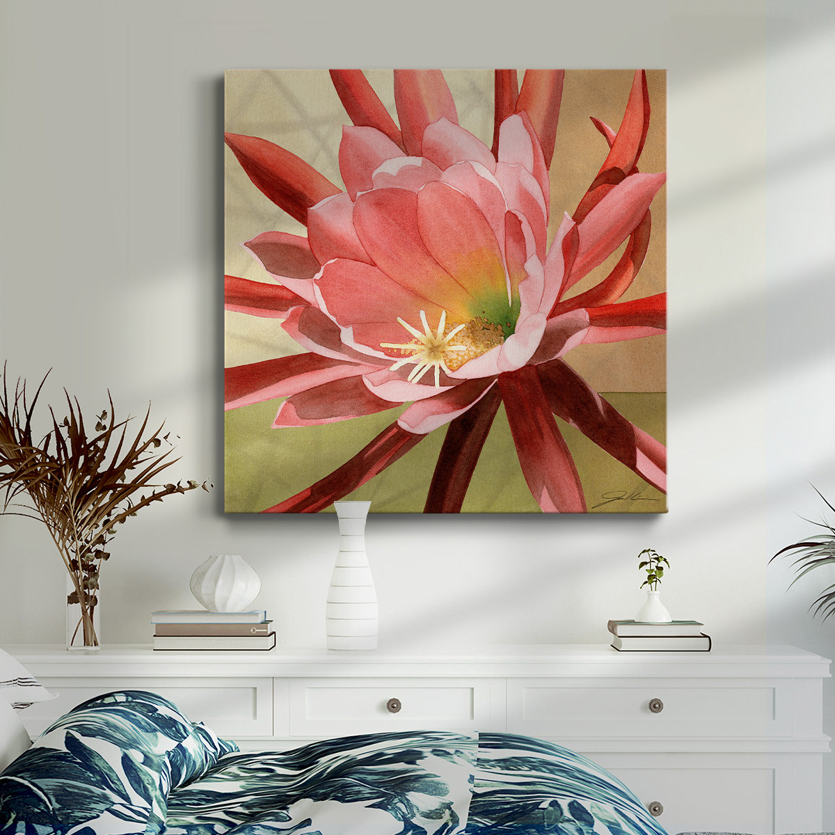 Desert Bloom I - Canvas Art Print
