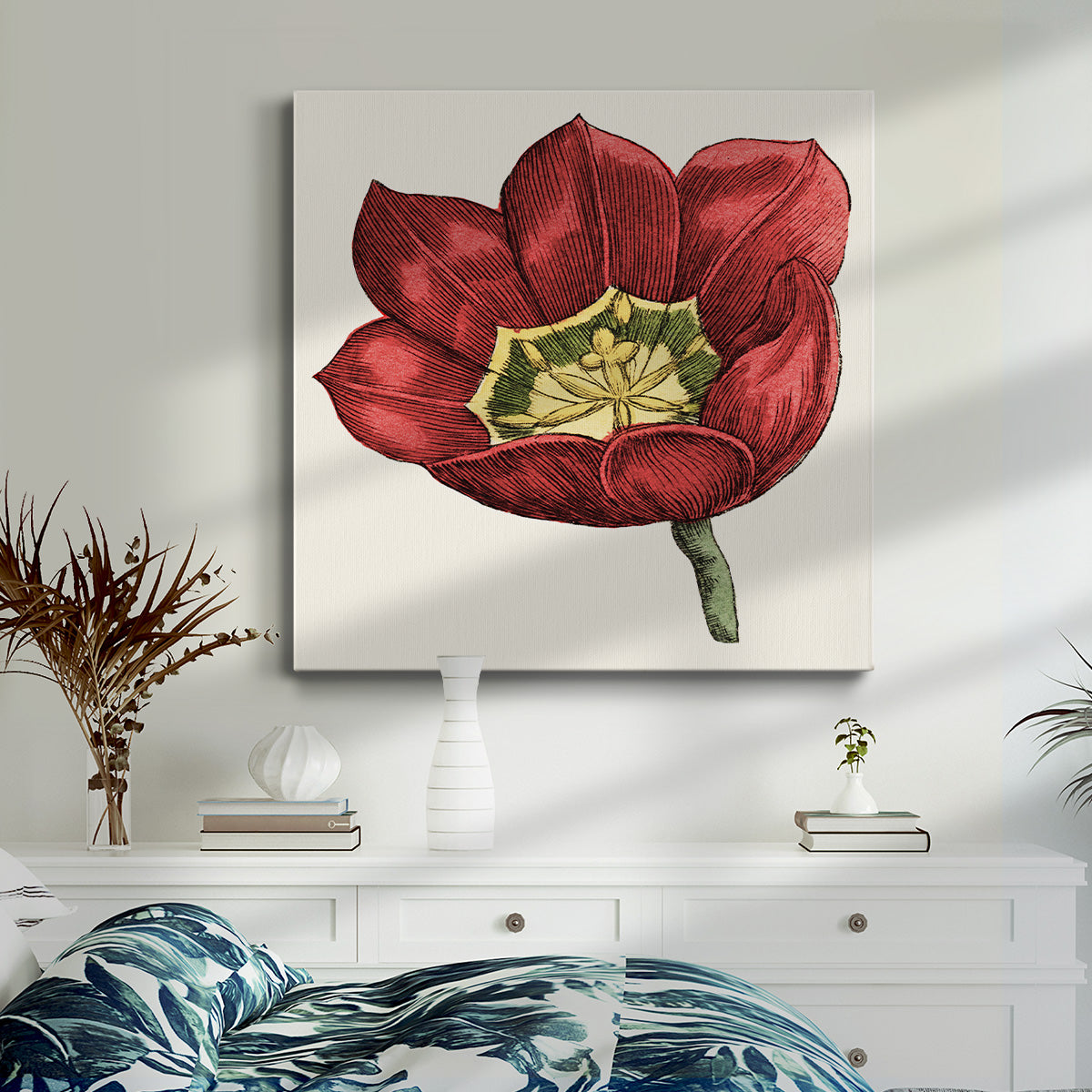 Tulip Garden VIII - Canvas Art Print