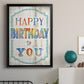 Happy Birthday to You - Modern Framed Canvas Print